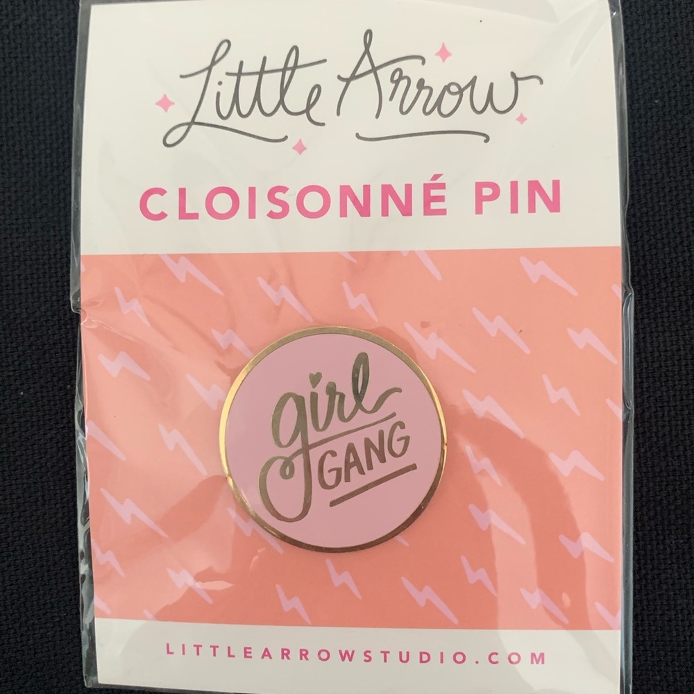 Little Arrow Girl Gang Pin